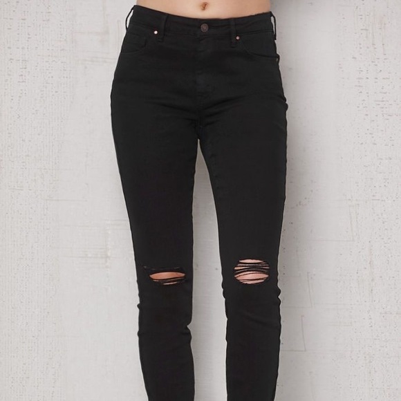 PacSun Black High Rise Skinny Jeans - Picture 1 of 6